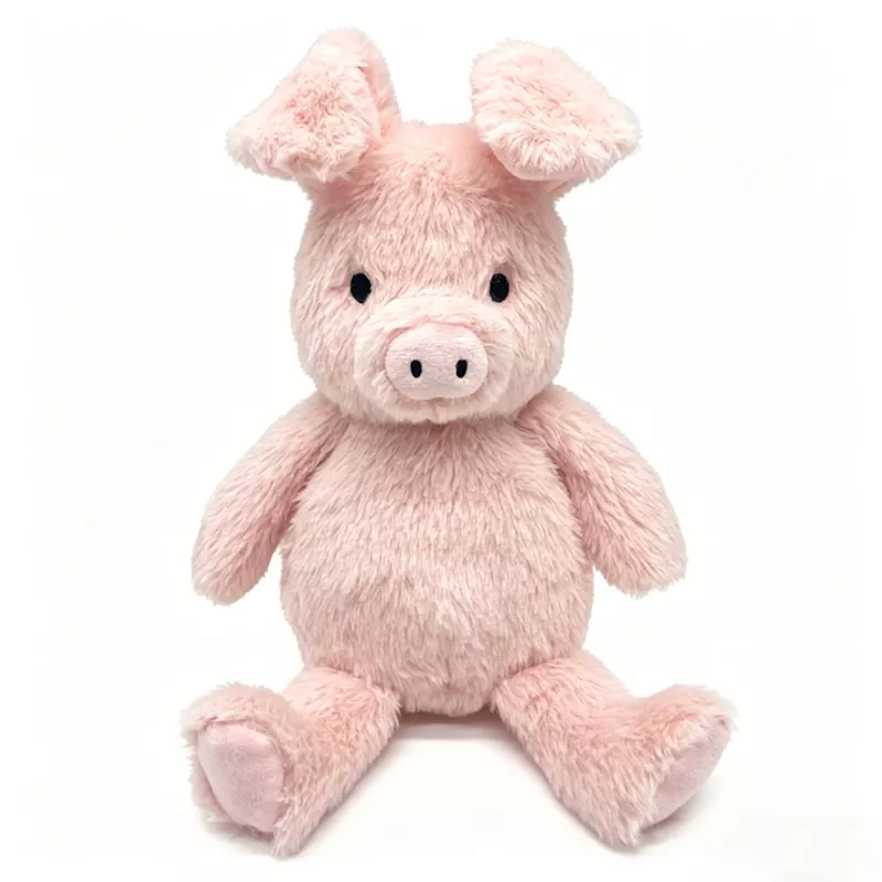 Toy Plush ສັດສີບົວ Piggy ໜ້າຮັກ Toy Plush ສັດສີບົວ Piggy ໜ້າຮັກ
